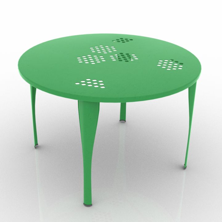 Emu group pattern table 3d model