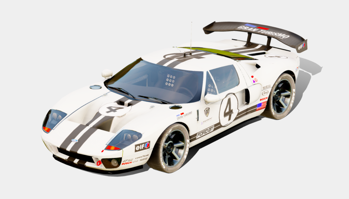 Ford GT LM Spec ll 3d model