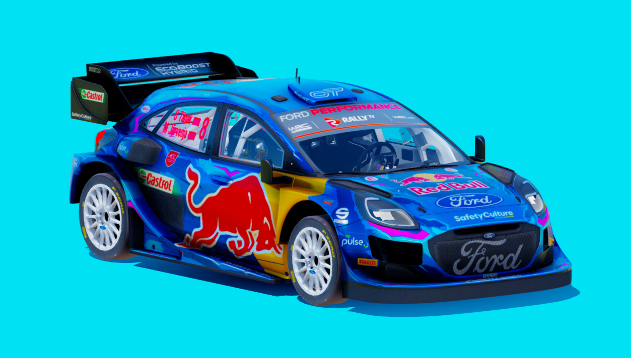 Ford Puma Rally1 3d model