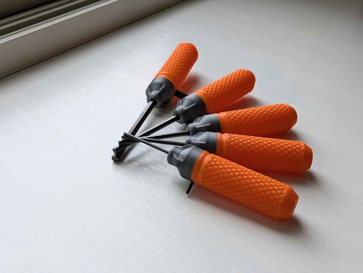 Hex Key EZ Handles3 3d model