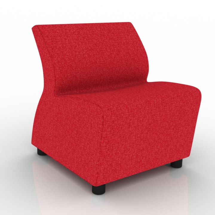 Kasual Kastel Sofa-Armchair Module 3d model