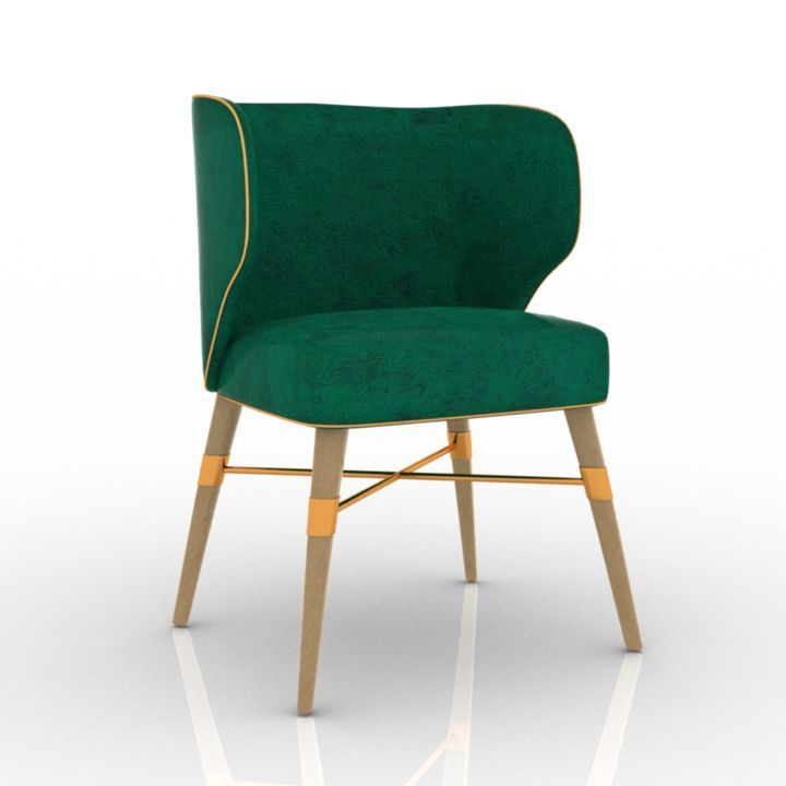 LOUIS DINING CHAIR Ottiu Beyond Upholstery 3d model