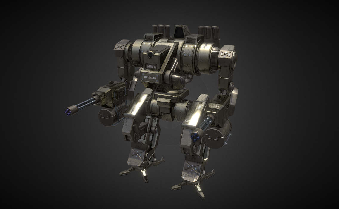 MWA-MC- Titan 3d model