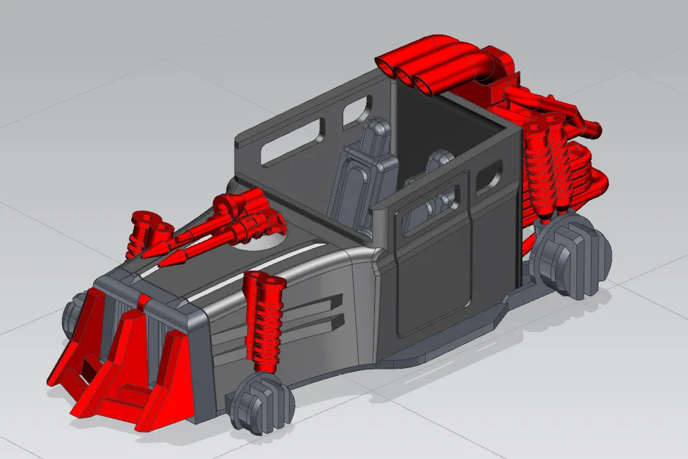 Mad Max Revenge Vehicle7 3d model