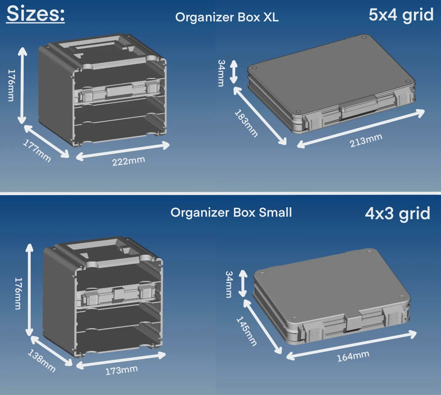 Organizer Box XL4 3d model