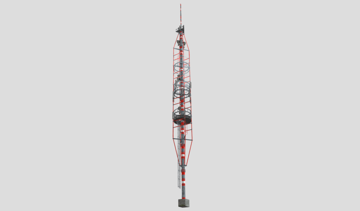Radio Tower 3d model