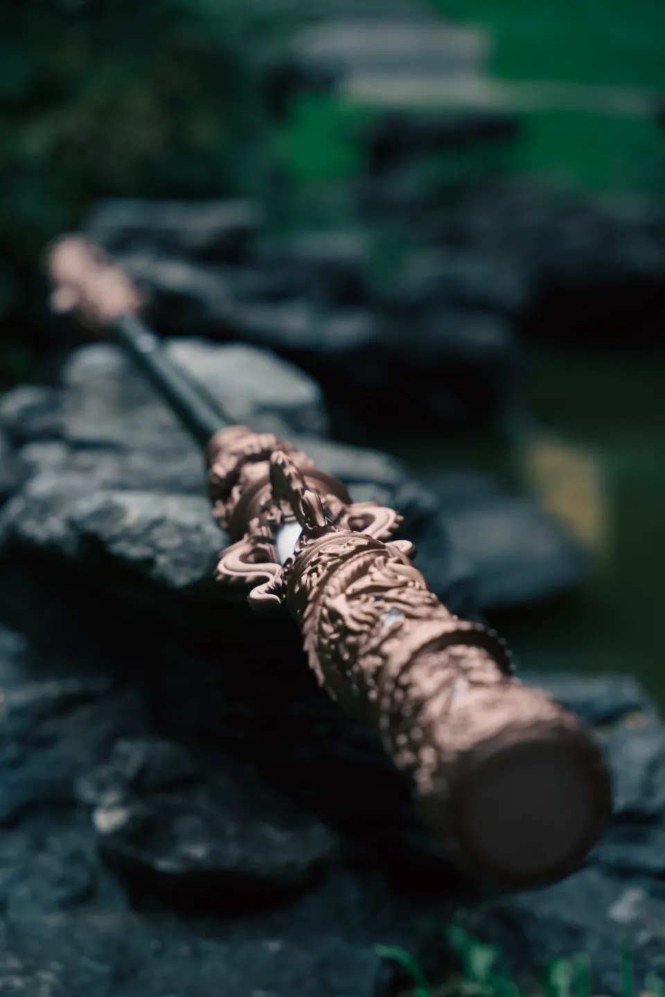 Ruyi Jingu Bang Wukong Staff Weapon2 3d model