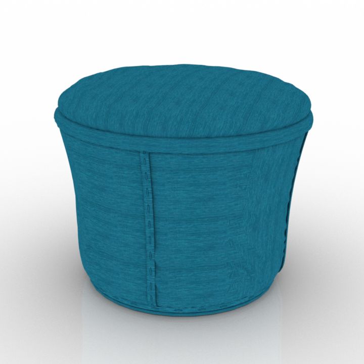 Seat Lips Stool Chair 3d model