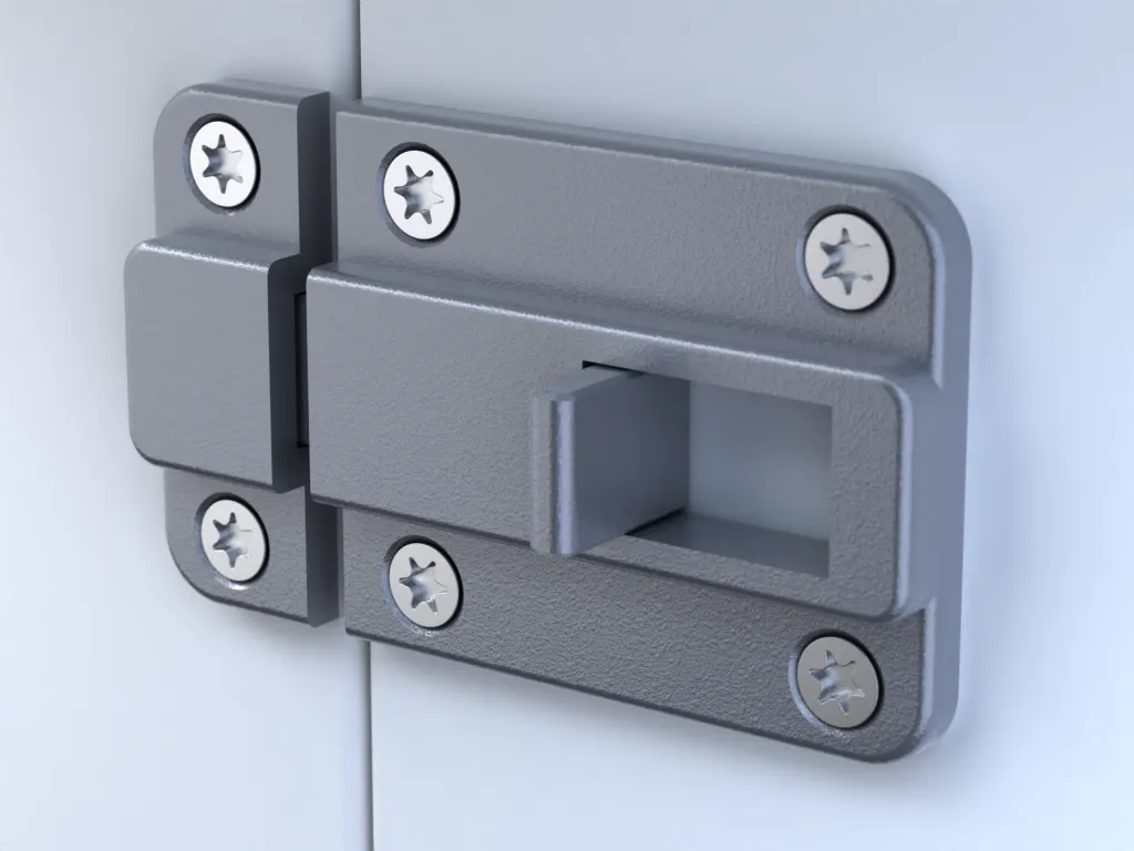 Sliding Door Lock 3d model