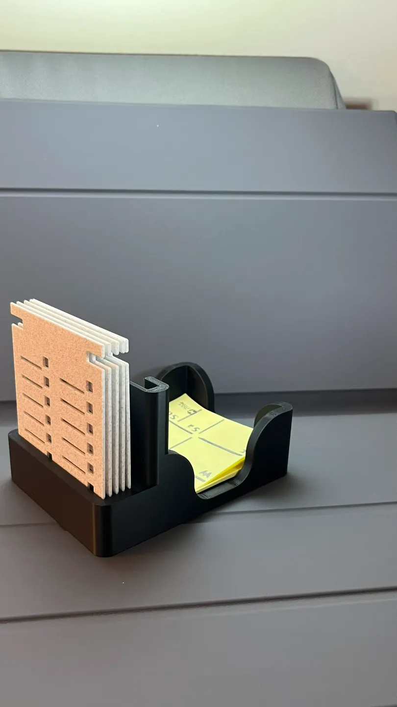 Sticky Note Stencil Station3 3d model