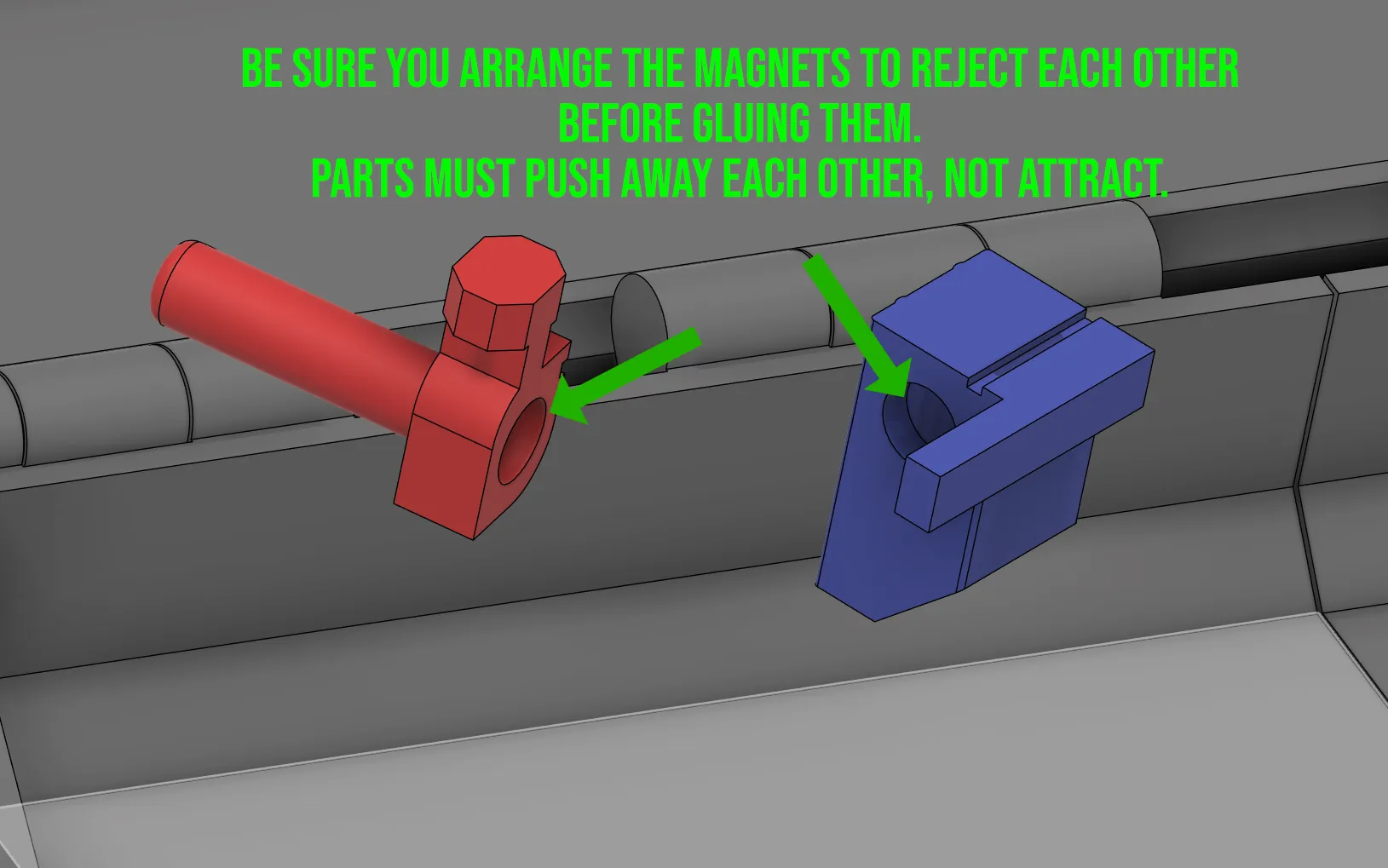 Strong Case - Lock mechanism6 3d model