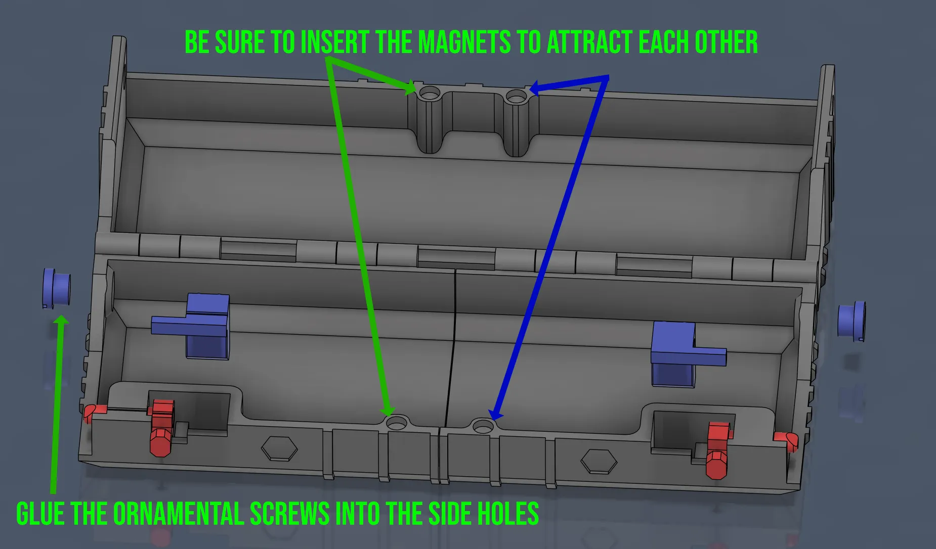 Strong Case - Lock mechanism9 3d model