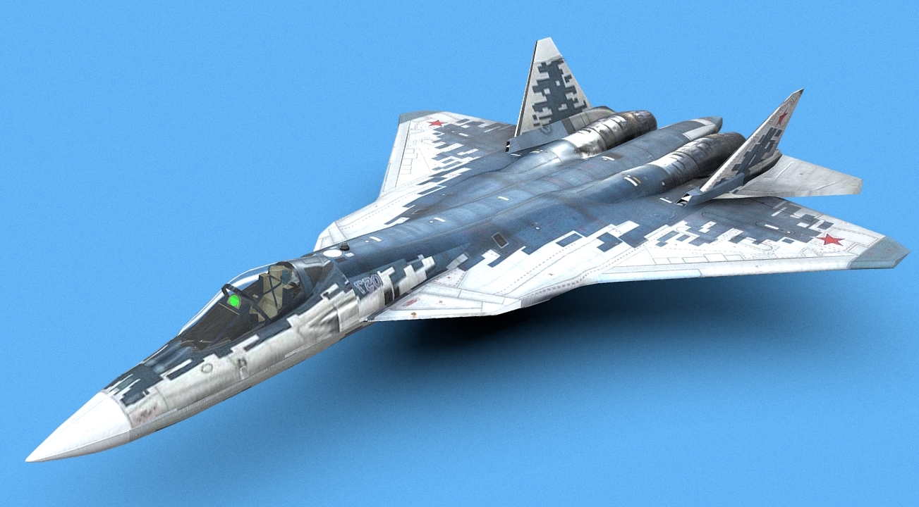 Sukhoi Su-57 "Felon" 3d model