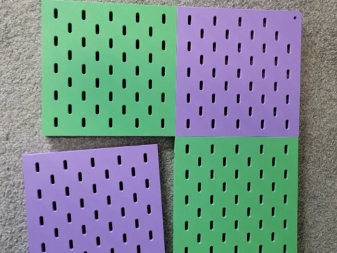Unlimited Fully Customizable SKADIS Inspired Board 3d model