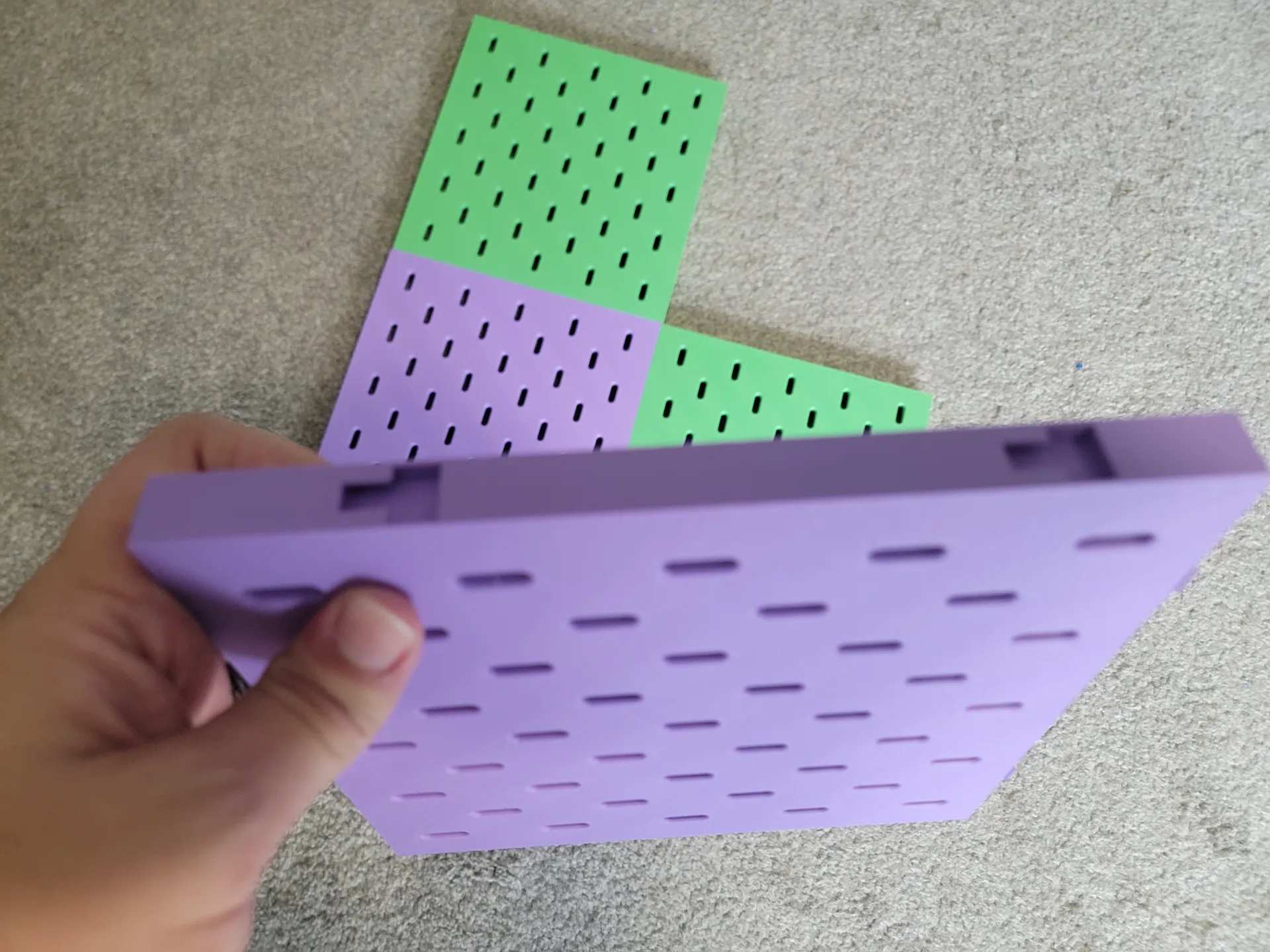 Unlimited Fully Customizable SKADIS Inspired Board2 3d model