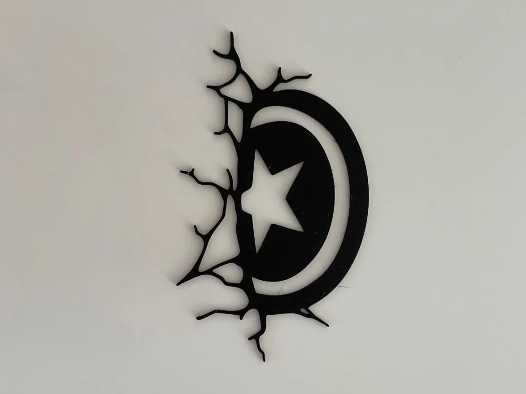 Wall Shield Captain America 3d model