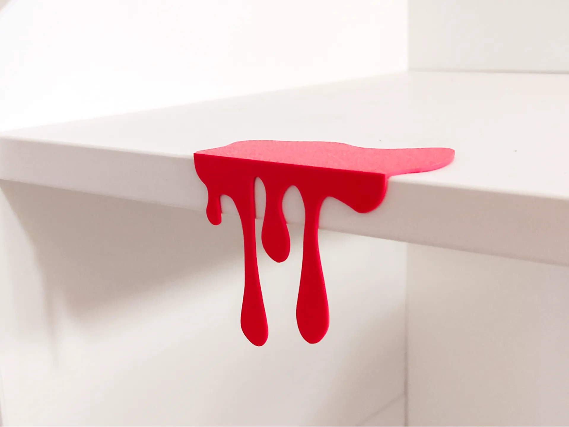 dripping blood decoration 3d model