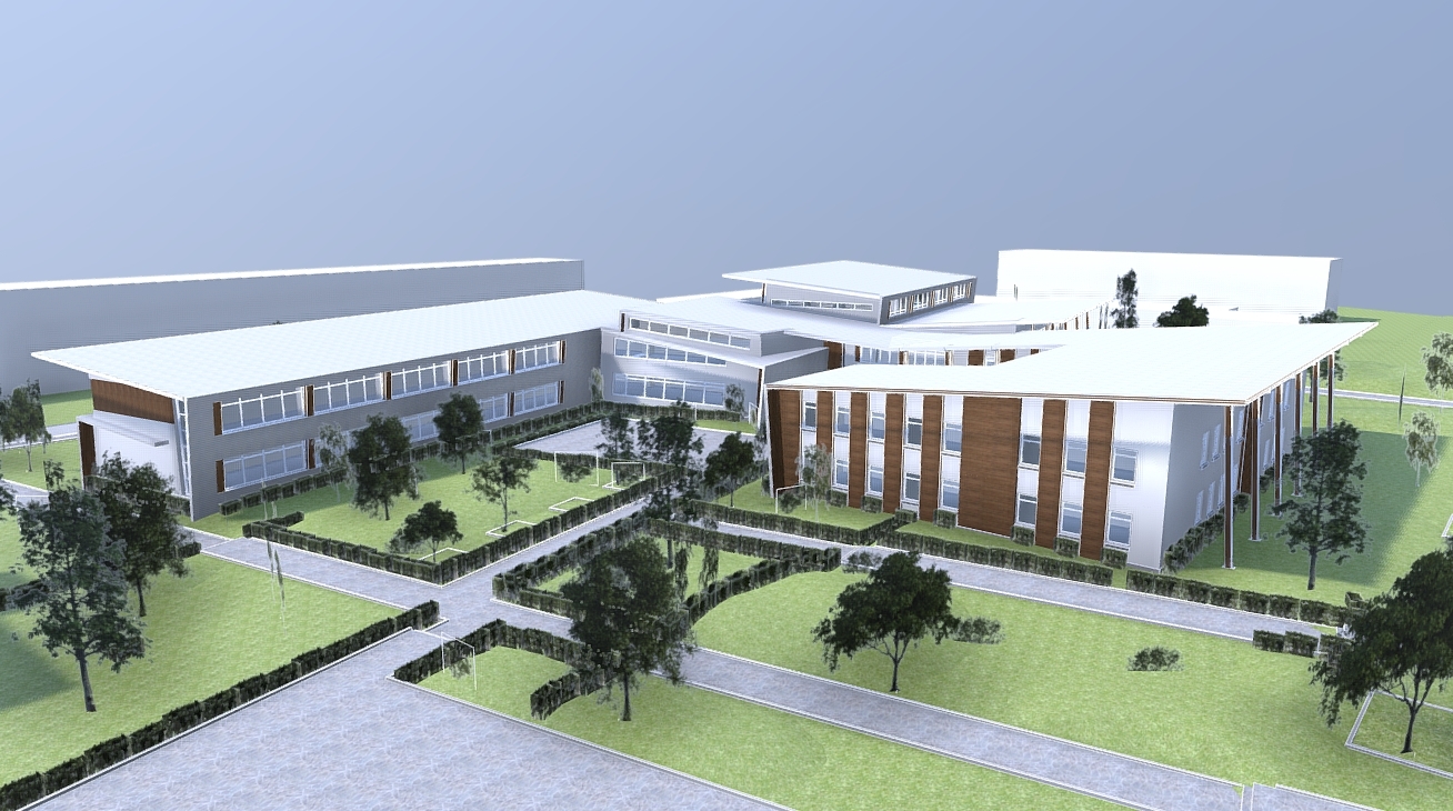 school 3d model