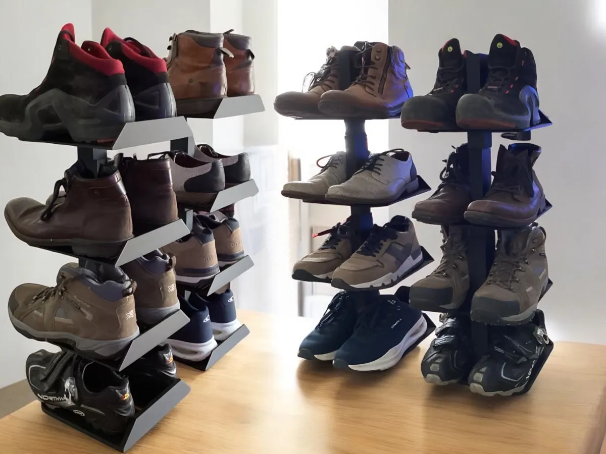 stackable shoe rack2 3d model