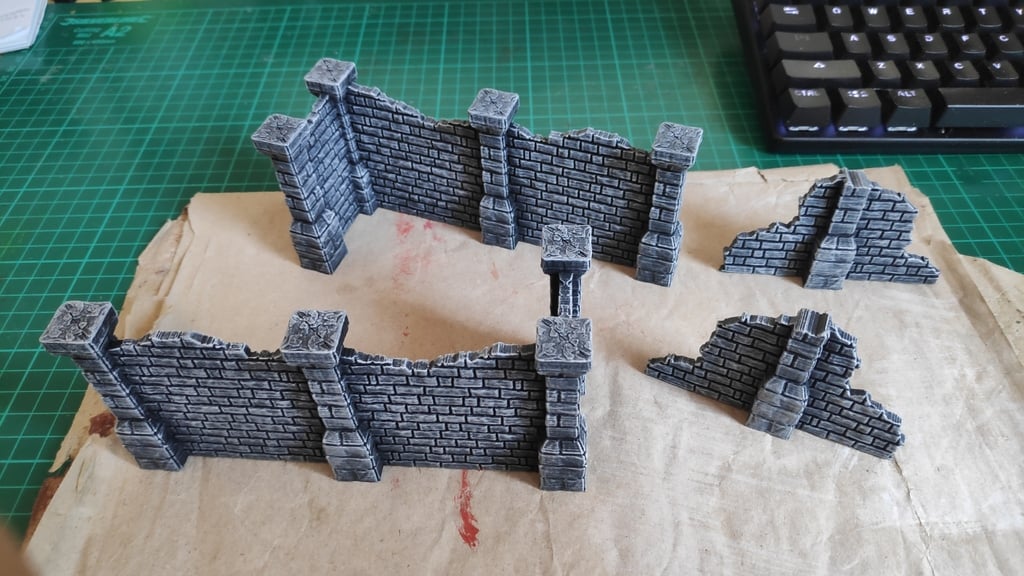 AOS 4 Skaventide Terrain Equivalent 3d model
