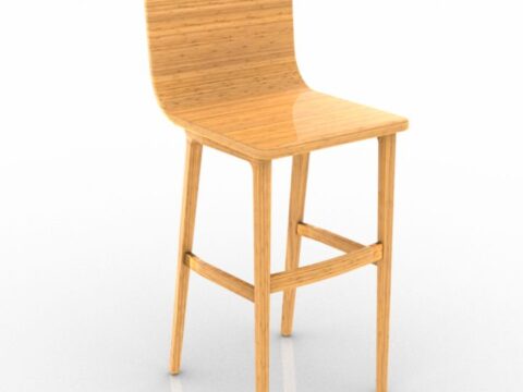 Alto Kkre Bar Chair 3d model