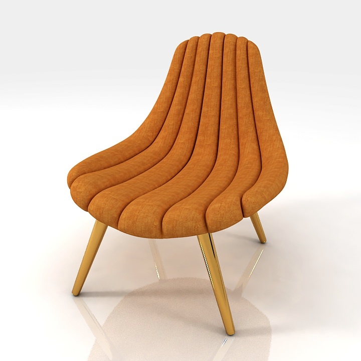 BRIGITTE LOUNGE CHAIR by Jonathan Adler 3d model