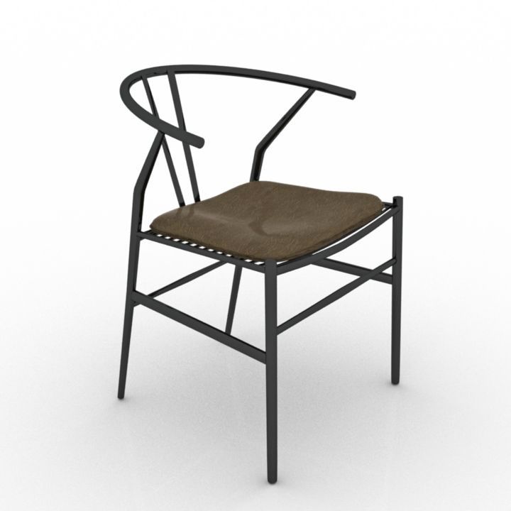 Chair Loft Industrial 3d model
