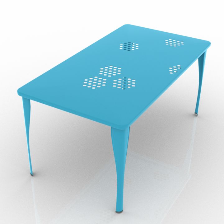 Emu group pattern table 3d model