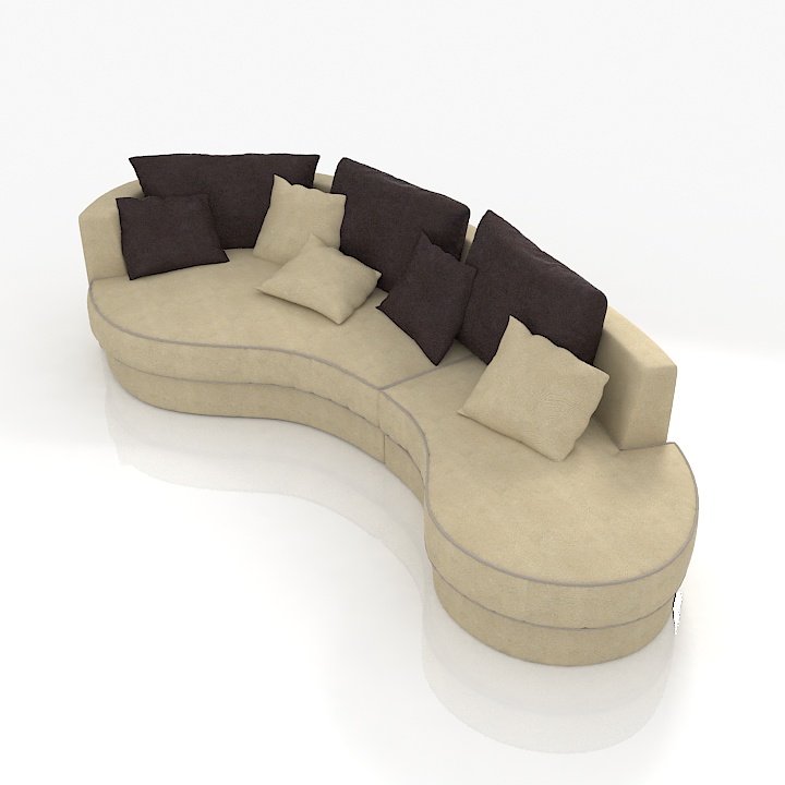 Giorgio Collection Vogue 5507 Sofa 3d model