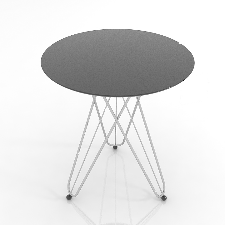 Gueridon Wire Table 3d model