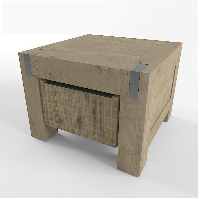 Hoff Blijburg Bedside Table 3d model