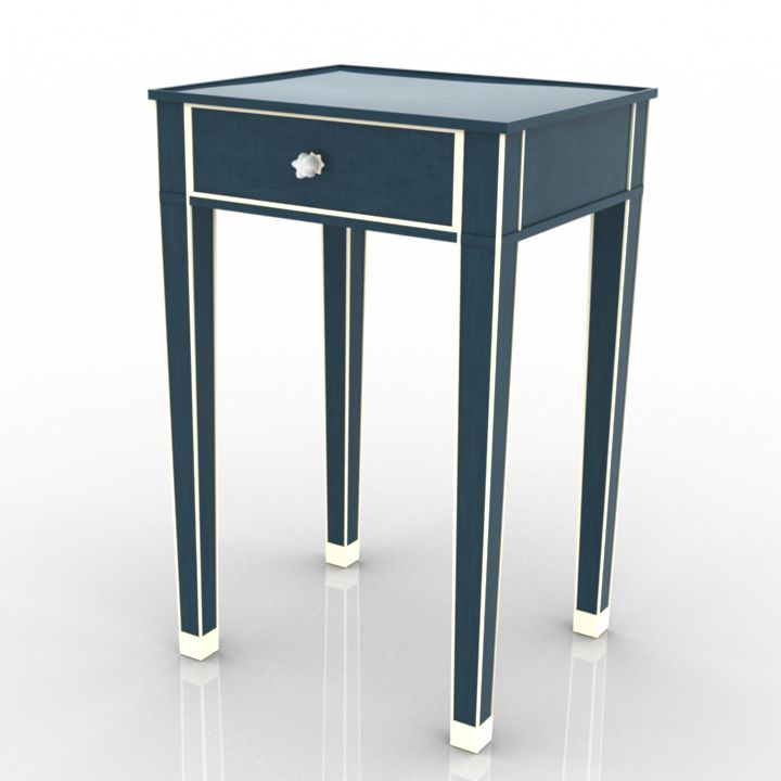 Long Table 3d model