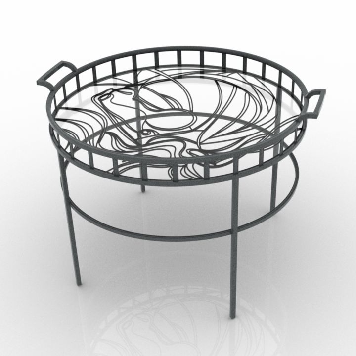 MH Living Dreamlike Horse Coffee Table 3d model