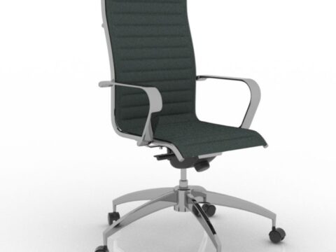 Origami Office Chair 3d model