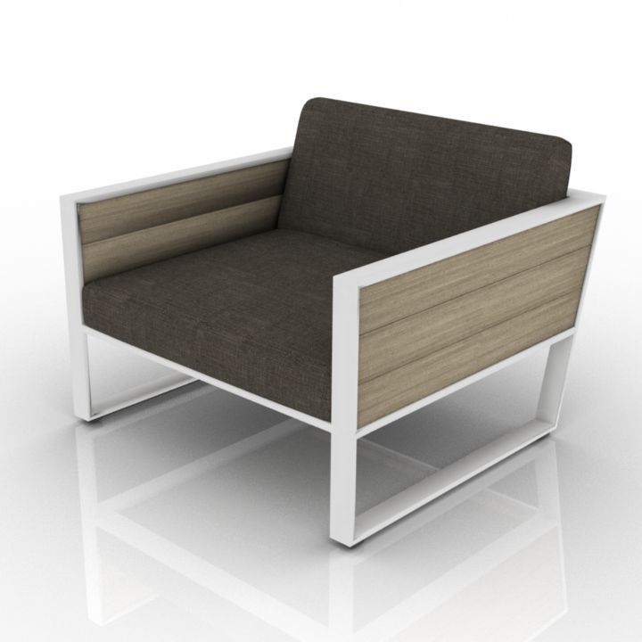 Oroa Higold York Armchair 3d model