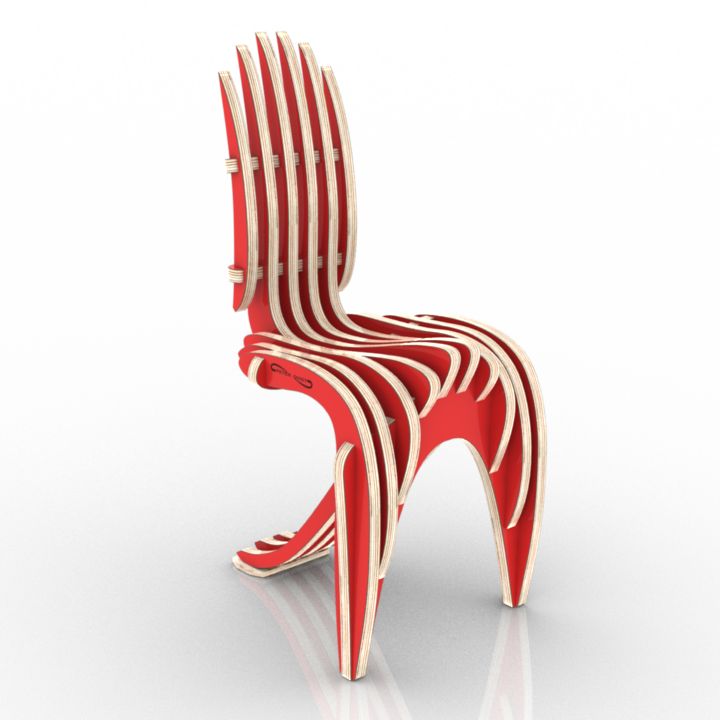 PETER QVIST MOBILIER A STRATES Chair 3d model