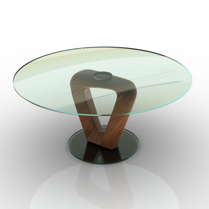 Pacini e Cappellini - Mobius Round Table 3d model