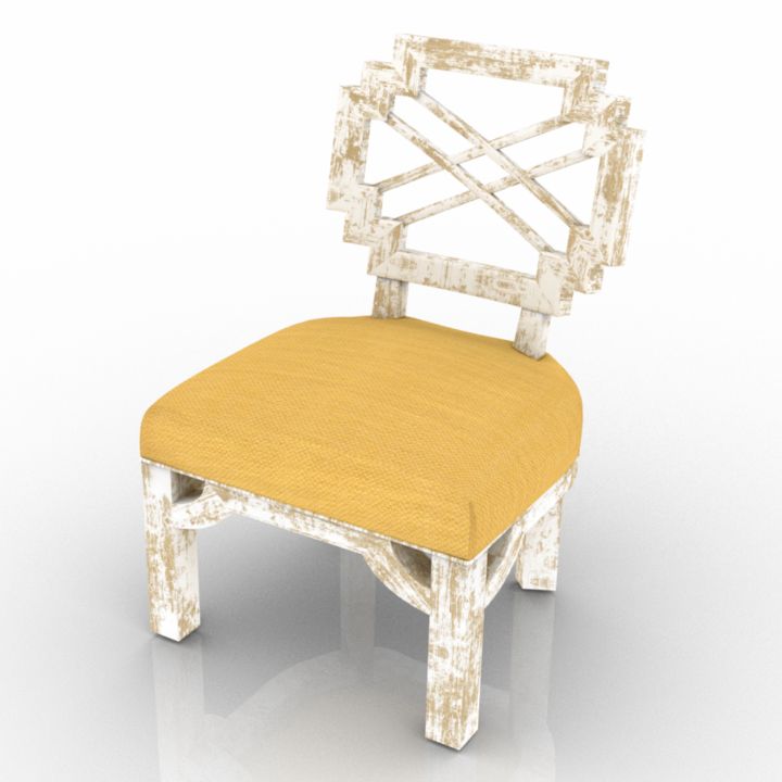Pair of Chairs 3d model