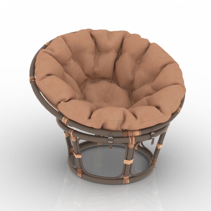 Papasan Chair 3d model
