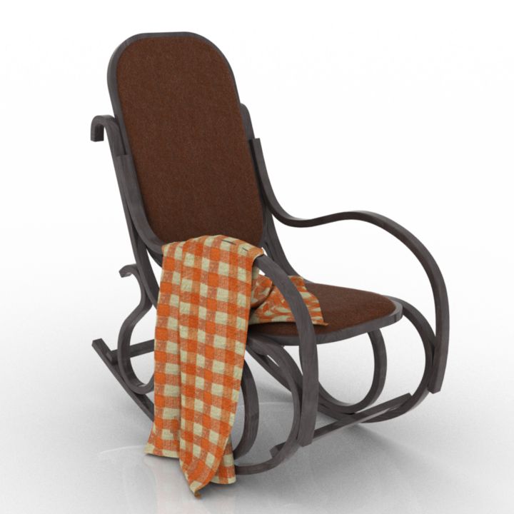 Rocking Chair Classic 3d model