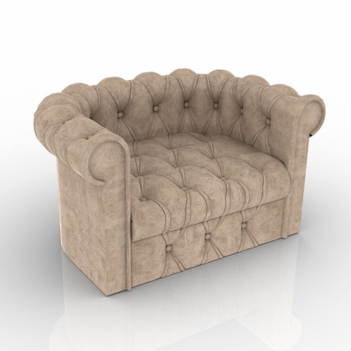 SL Armchair 3d model