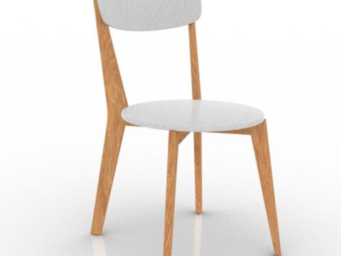 Scandinavian Chair Vitak 3d model