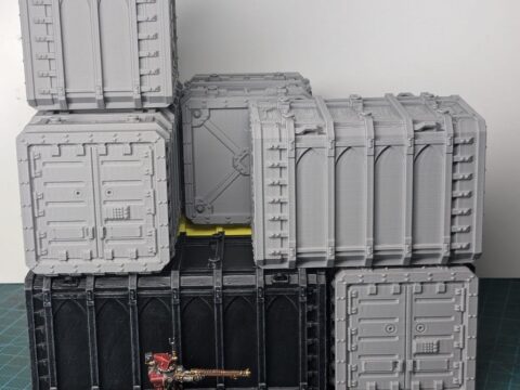 Shipping Containers 3d model