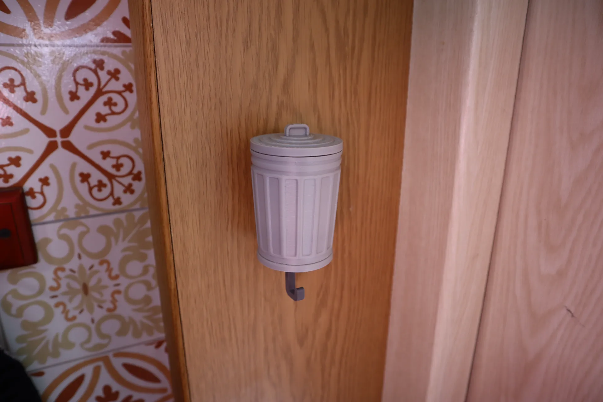 raccoon wall key holder3 3d model