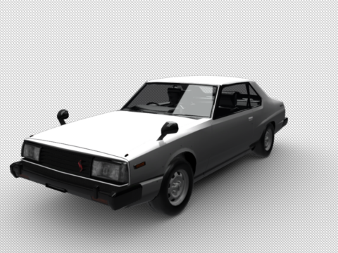 1978 Nissan Skyline 3d model