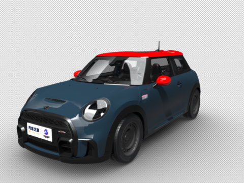 2020 Mini John Cooper Works 3d model