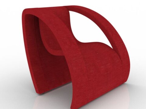 Antidiva Cut Chair 3d model