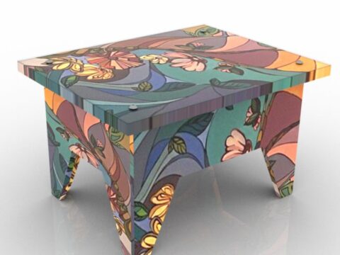 Art-atele Table 3d model