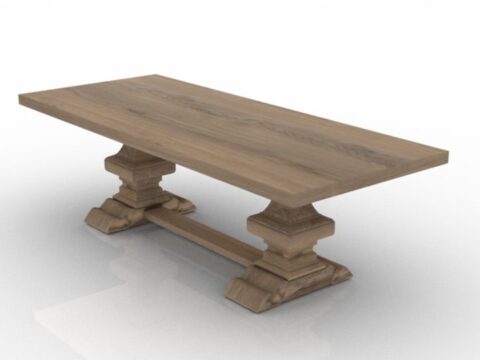 Artwood PARIS Diningtable 3d model