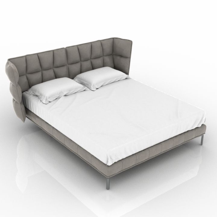 B&B ITALIA HUSK BED 3d model